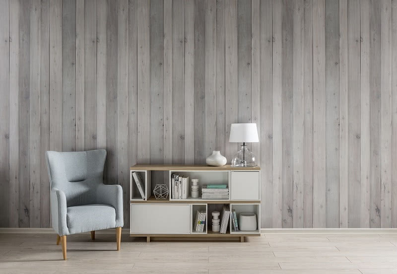 Panele Motive Quercia bianco imitują bielone...