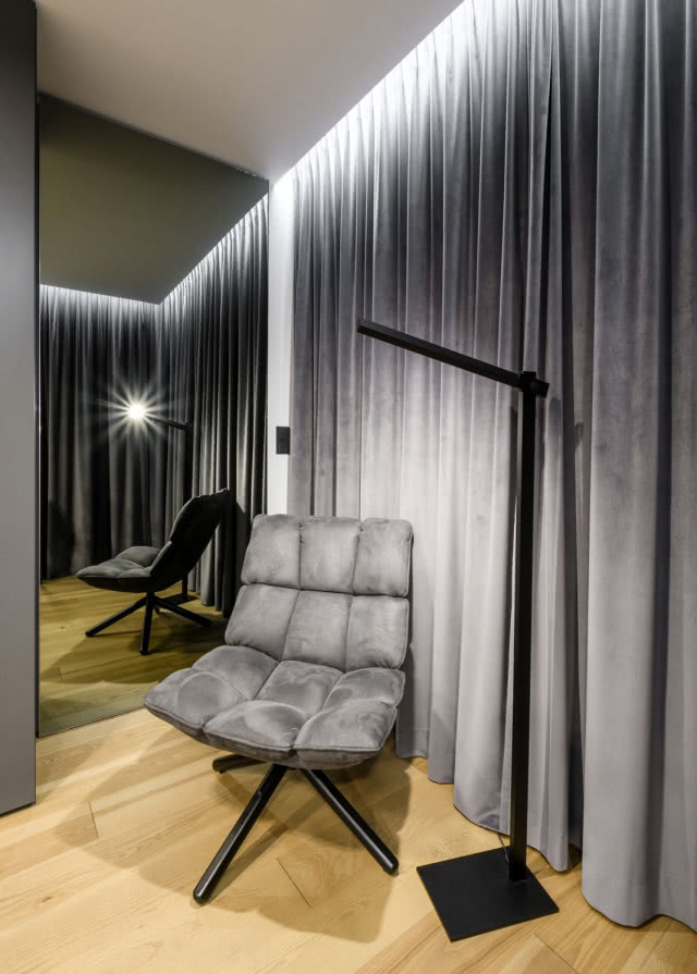 Czysty minimalizm - mieszkanie całe w szarości