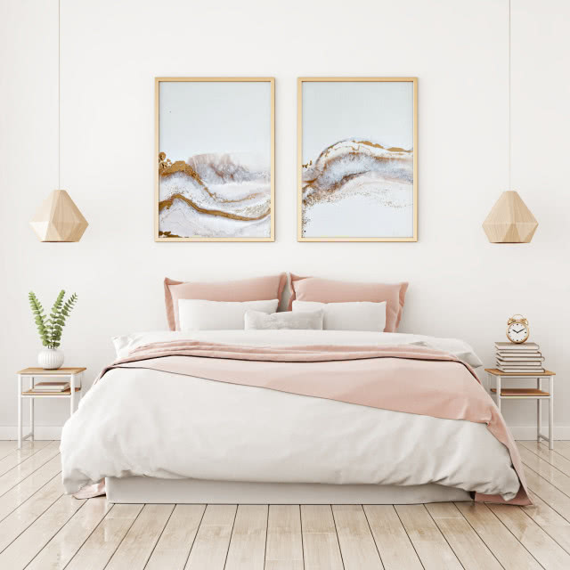 Obrazy z żywicy - plan na uduchowienie salonu