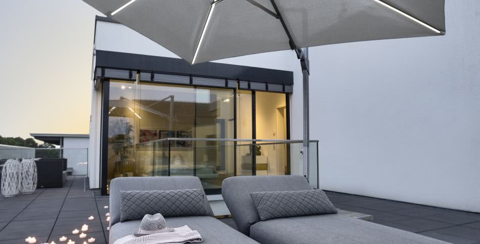 Parasol ogrodowy Kettler Easy Led