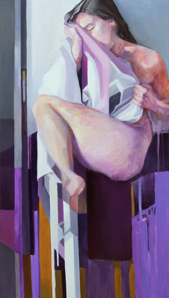 Anna Taut, "Listopad Dwudziesty siódmy", 
olej,...