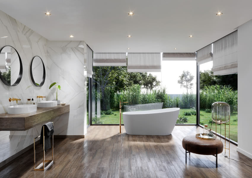 Wanna wolnostojąca owalna ZEN by Cersanit. Jej...