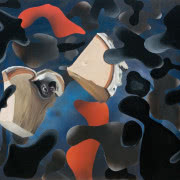 Joanna Mlącka, "Ulotne", 2013 r., olej, płótno,...