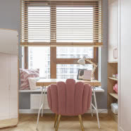 Róż i już! Kobiece wnętrze w Warszawie