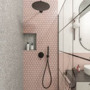 Róż i już! Kobiece wnętrze w Warszawie