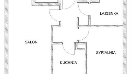 Kuchnia częściowo otwarta na salon