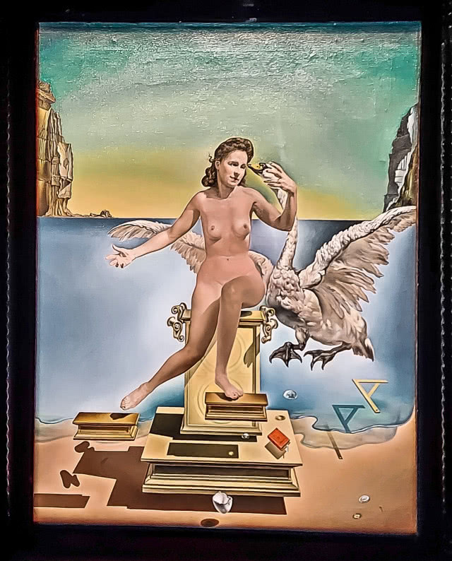 Gala pod postacią Ledy z łabędziem