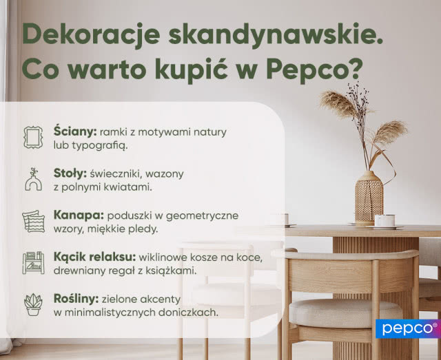 Styl skandynawski w przystępnej cenie. Jak urządzić mieszkanie z Pepco?
