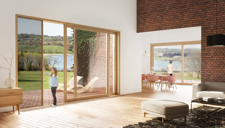 Bez barier - drzwi zintegrowane Centor