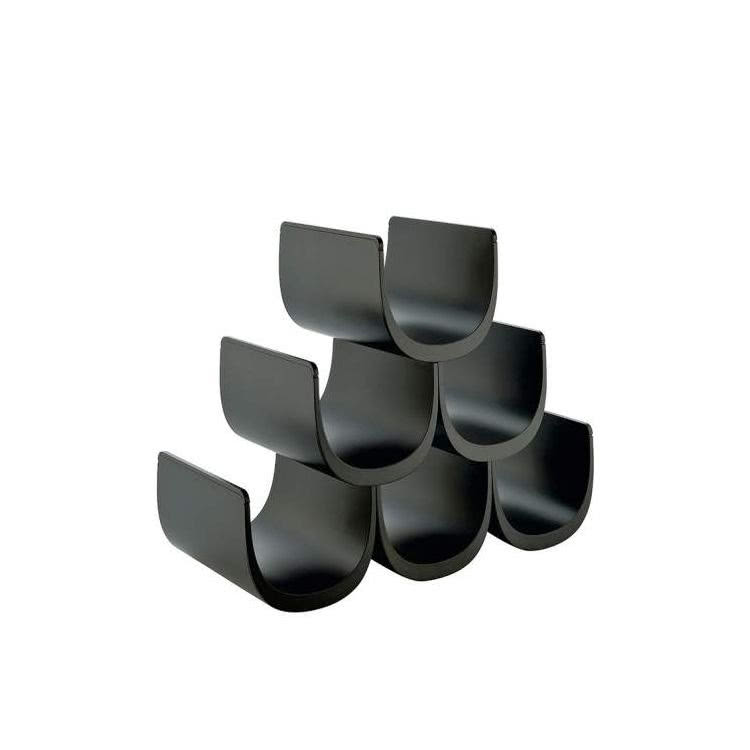 Stojak na wino czarny,  Alessi Noe, 270 zł