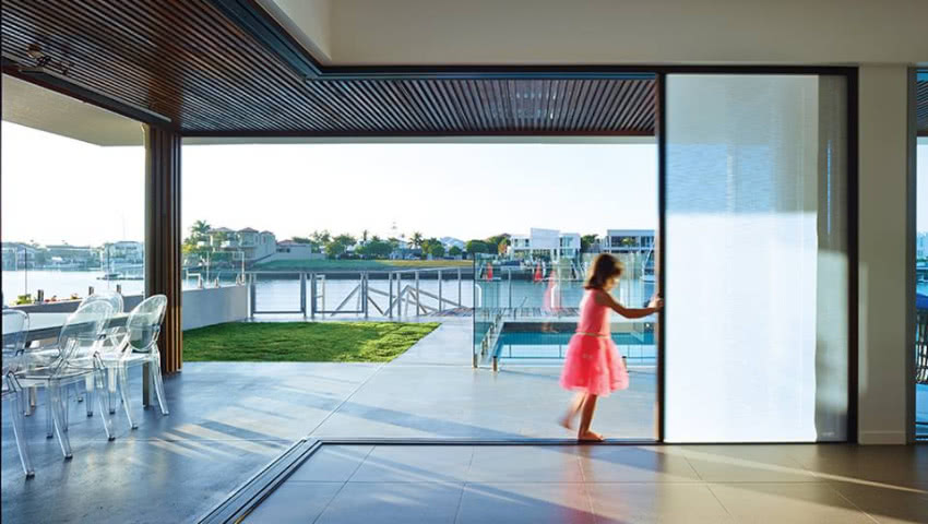 Drzwi zintegrowane Centor pozwalają na...