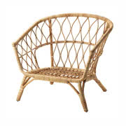 Fotel, rattan, Stockholm 2017