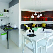 Nowoczesna sypialnia.