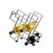 Stojak na wino Vurm stal nierdzewna, Ikea, 39,99...