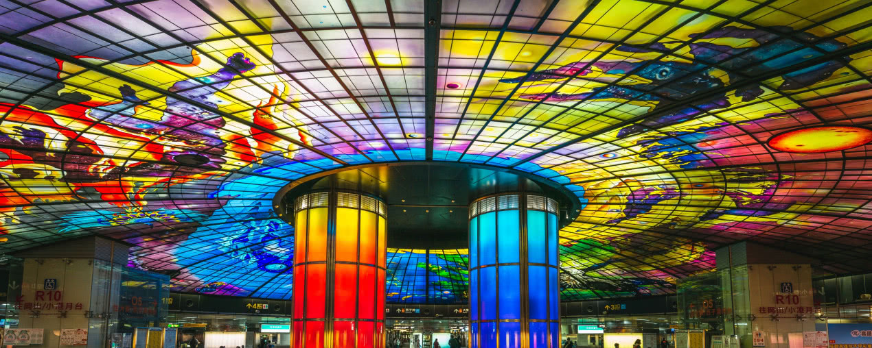 Najładniejsze stacje metra na świecie. To prawdziwe dzieła sztuki