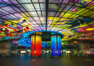 Najładniejsze stacje metra na świecie. To prawdziwe dzieła sztuki