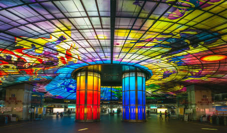 Najładniejsze stacje metra na świecie. To prawdziwe dzieła sztuki