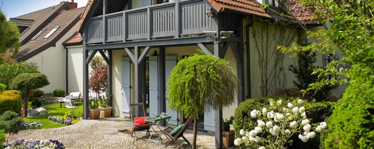 Ciepły dom w stylu skandynawskim i prowansalskim