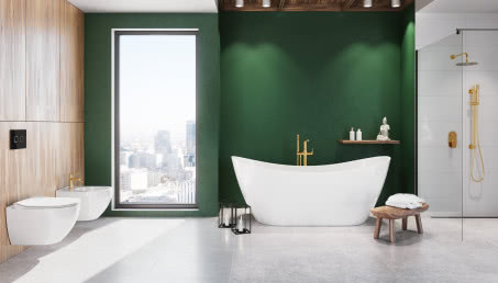 Wanny wolnostojące - luksus w małej łazience!