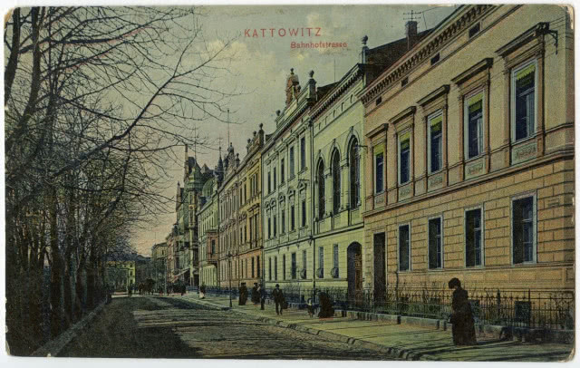 Katowickie kamienice kiedyś