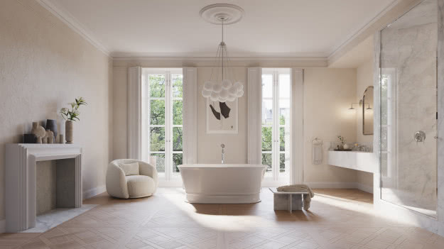 Łazienka w stylu French Modern. Paryski szyk w nowoczesnym wydaniu