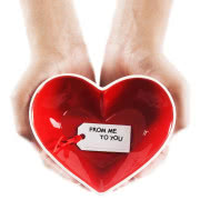 Karminowy wianek, suto marszczona czerwona...