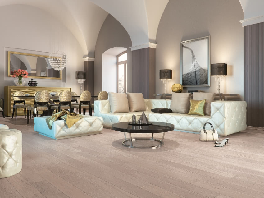 Podłoga dębowa Coconut z kolekcji Smaki Życia....