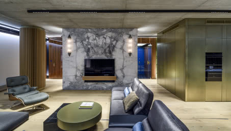 Luksusowy apartament w stylu art deco