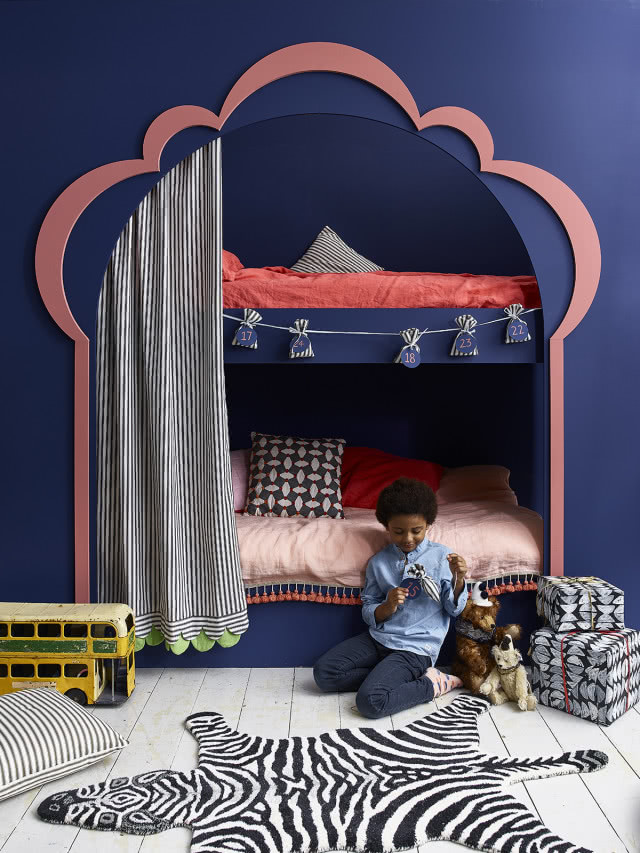 Kolorowe ściany w pokoju dziecka