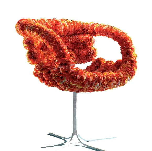 Inkuku w języku zulu znaczy "kurczak". Fotel...