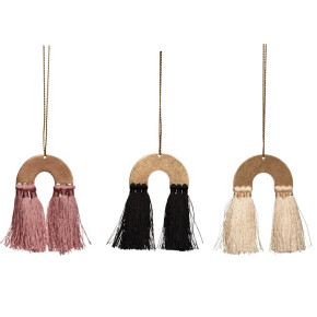 Ozdoby choinkowe w stylu boho