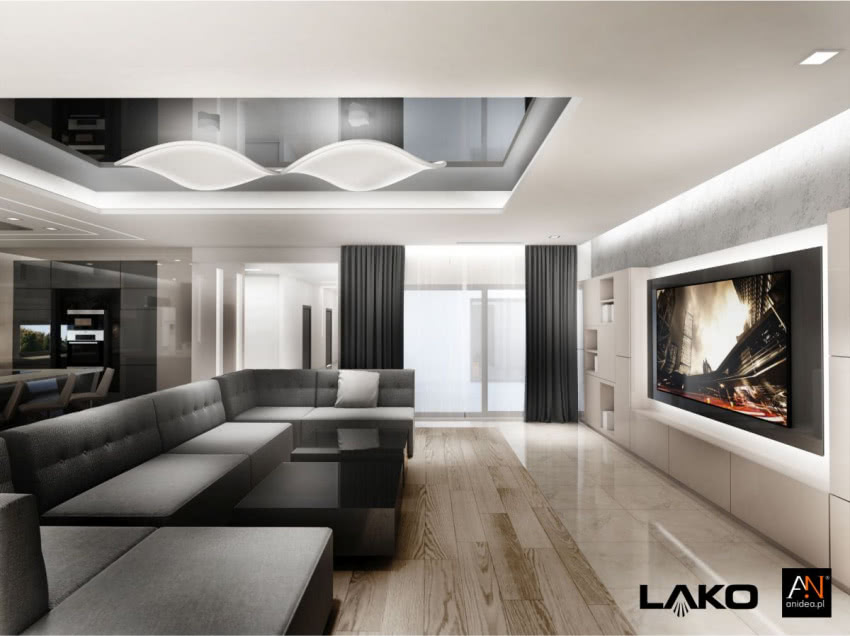 Lampy Allow w salonie