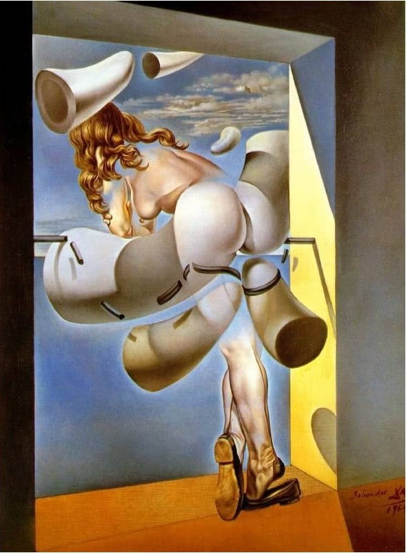 przypomina postać w oknie namalowaną kilkanaście lat wcześniej