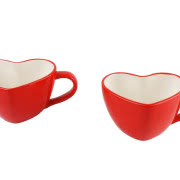 Karminowy wianek, suto marszczona czerwona...