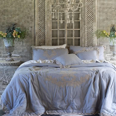 Narzuta-kołdra Marquise Collection Blanc MariClo'