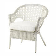 Ręcznie wykonany fotel Finntorp