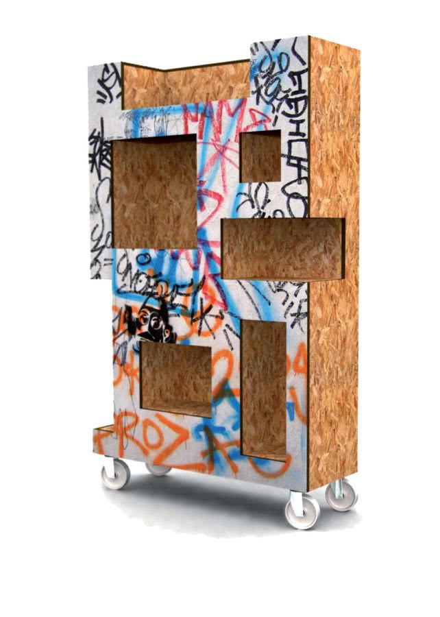 Półka Hackney na kółkach sprawdziłaby się...