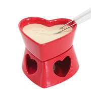 Karminowy wianek, suto marszczona czerwona...