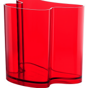 Karminowy wianek, suto marszczona czerwona...