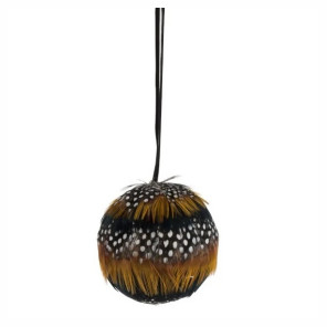 zawieszka na choinkę z piór