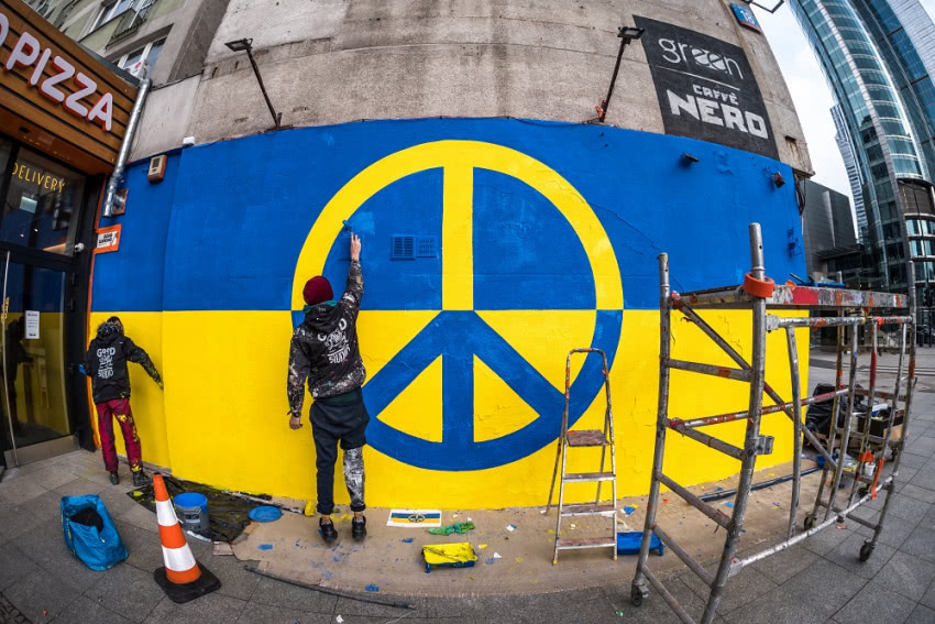 Rondo ONZ - Ukraina, fot. Michał Dziurkowski...