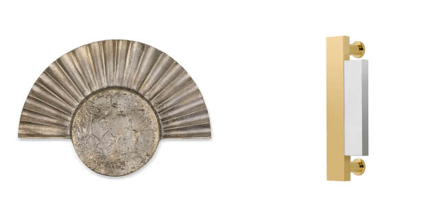 Na lewym zdjęciu uchwyt ArtSun M NOWOŚĆ/ArtCollection, na prawym zdjęciu uchwyt Mirror S NOWOŚĆ/ModernCollection