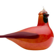 Karminowy wianek, suto marszczona czerwona...