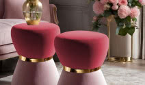 Nowa kolekcja puf glamour - elegancja i klasyka w Twoim wnętrzu