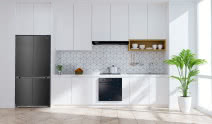Czarna stal nierdzewna w kuchni - harmonia i kontrast w jednym urządzeniu
