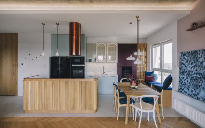 Stumetrowe mieszkanie w stylu lat 60. Ma widok na gdańską starówkę!