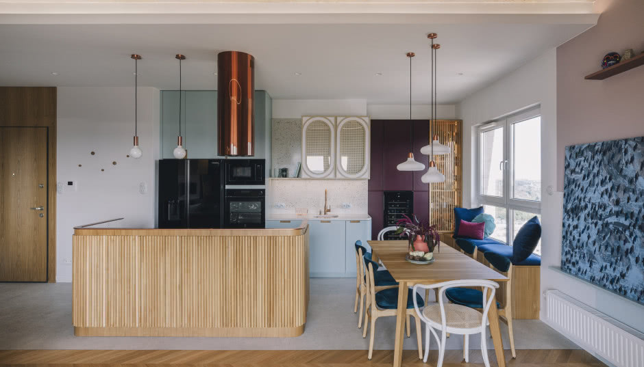 Stumetrowe mieszkanie w stylu lat 60. Ma widok na gdańską starówkę!