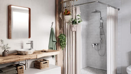 Okrągła czy kwadratowa - wybierz deszczownię do swojej łazienki