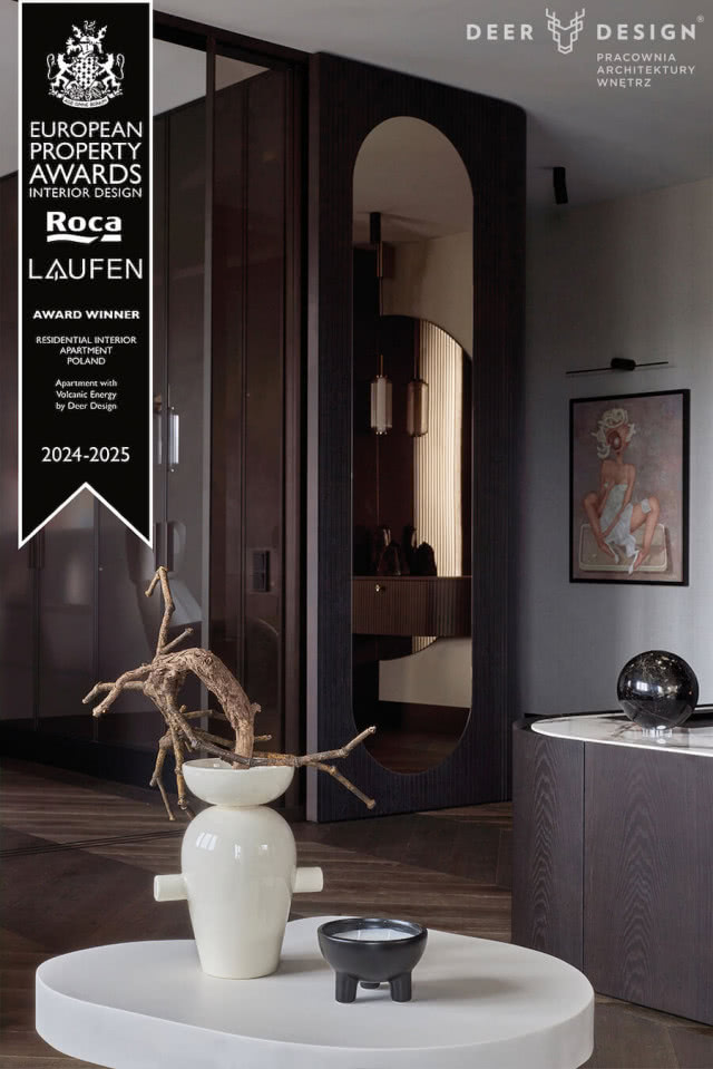 Projekt apartamentu Deer Design nagroda International Property Awards 2024