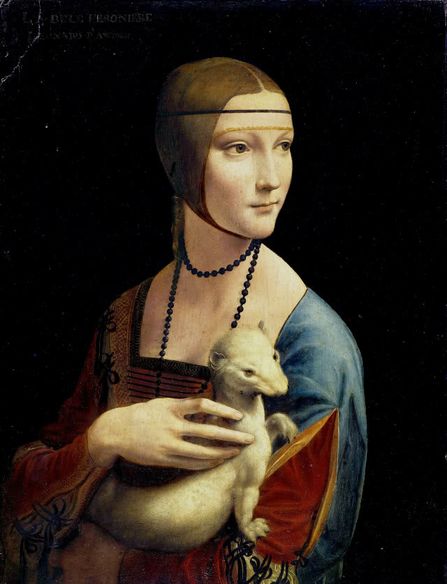 Leonardo da Vinci dama z gronostajem
